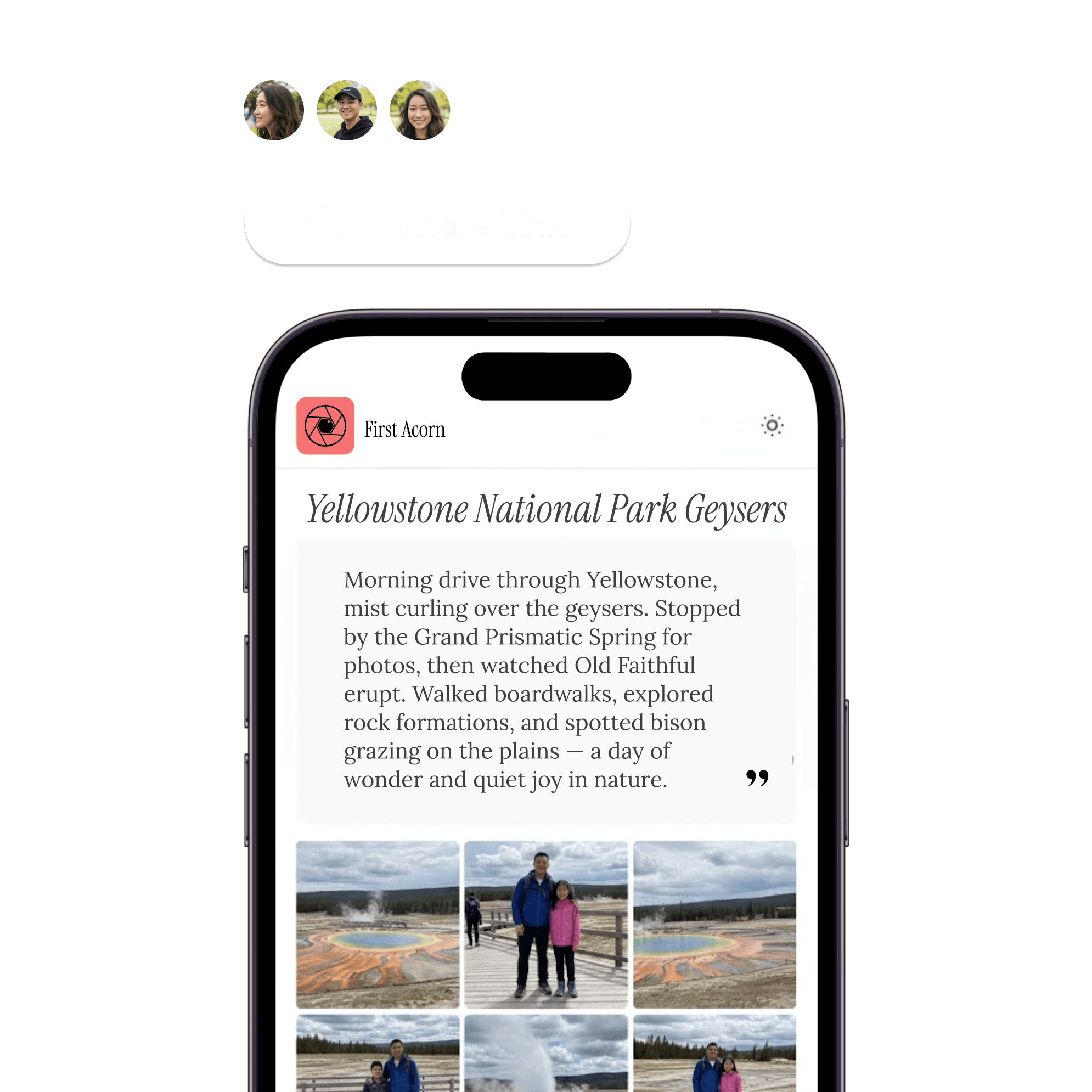 Send grandma a link to a beautiful album